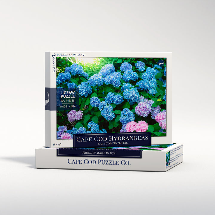 Cape Cod Hydrangea Jigsaw Puzzle