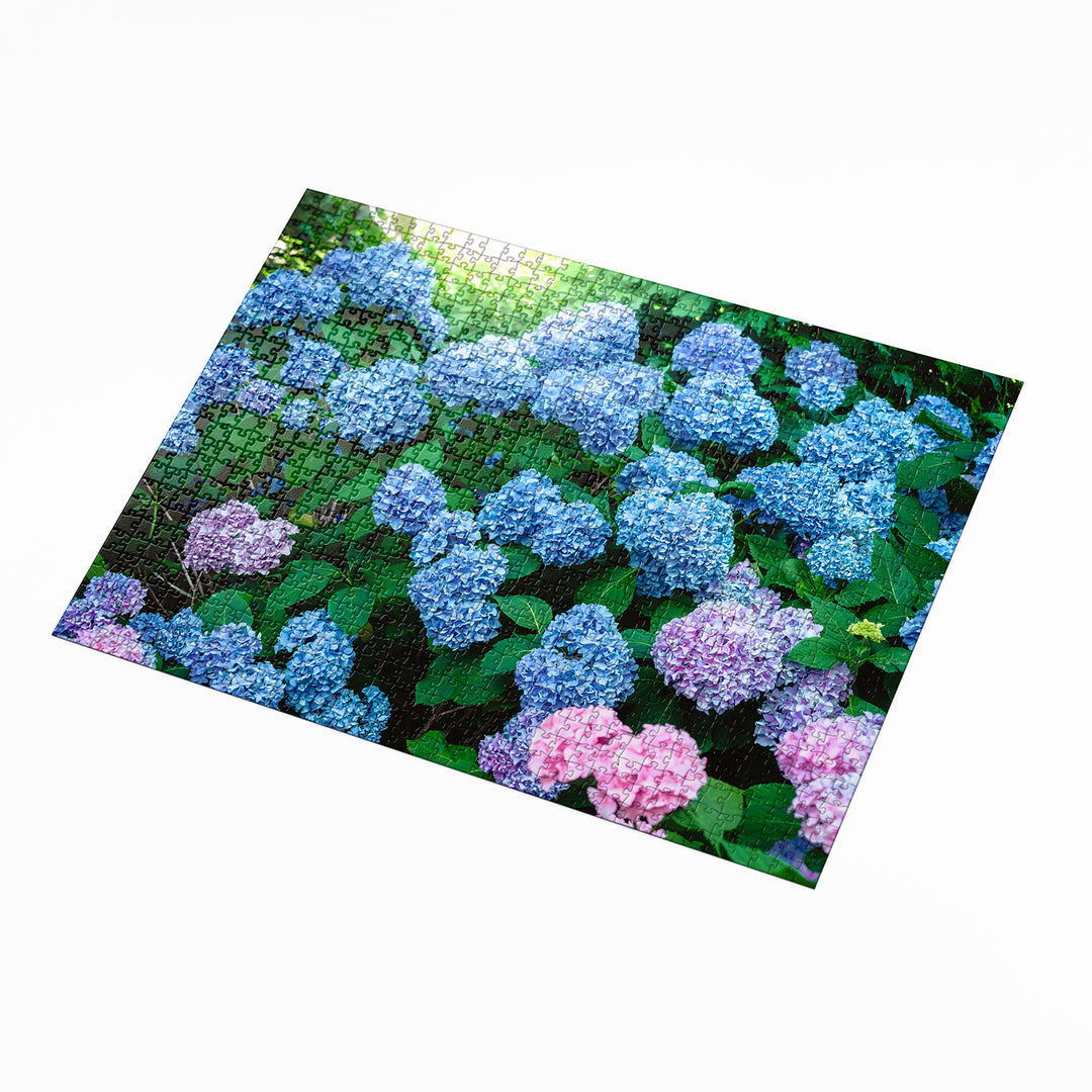 Cape Cod Hydrangea Jigsaw Puzzle