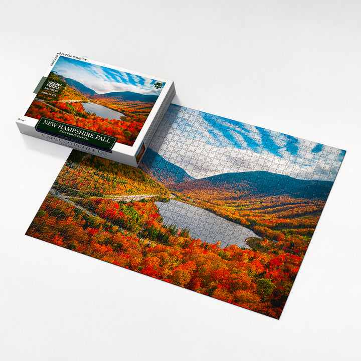 White Mountain Fall Jigsaw Puzzle