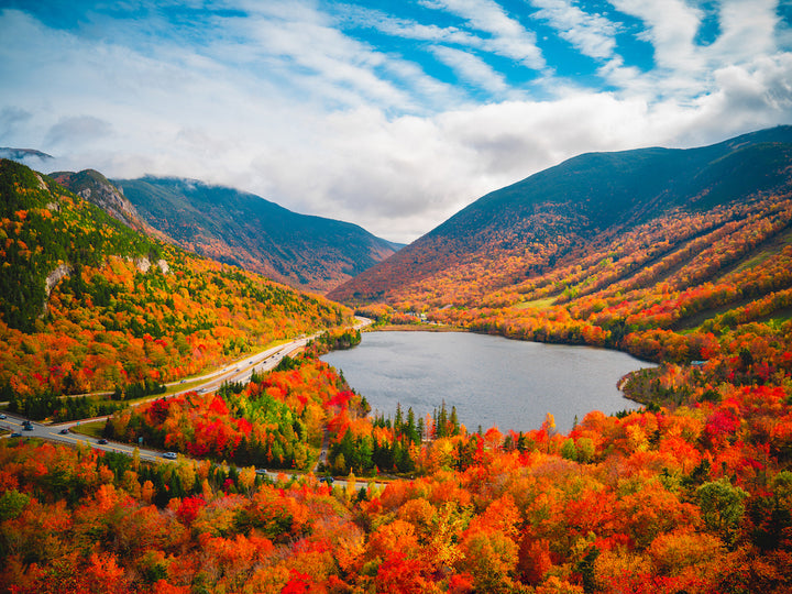 White Mountain Fall Jigsaw Puzzle